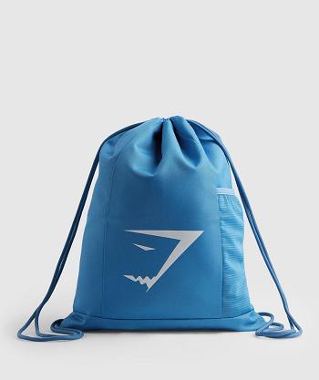 Gymshark Sharkhead Gymsack Accessories Torbe Plave | HR 2124YXF